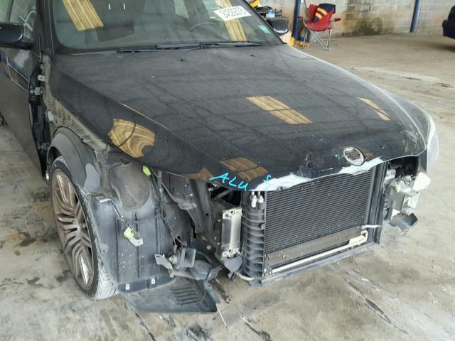 WBANW53578CT54887 - 2008 BMW 550 I BLACK photo 9