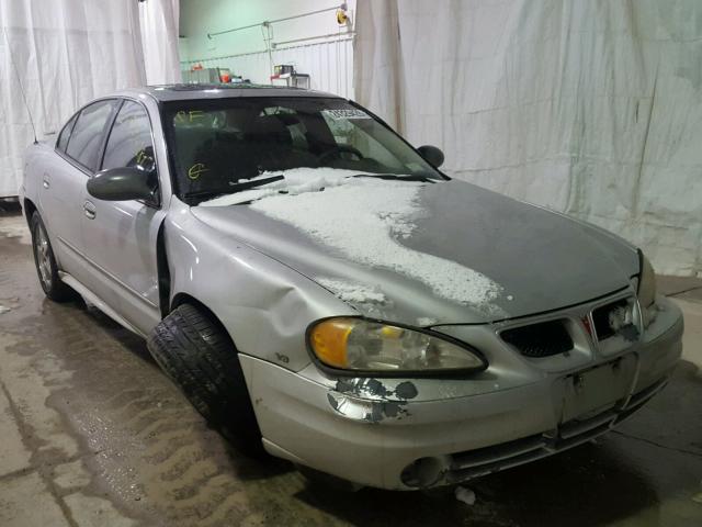 1G2NF52E94C218604 - 2004 PONTIAC GRAND AM S GRAY photo 1