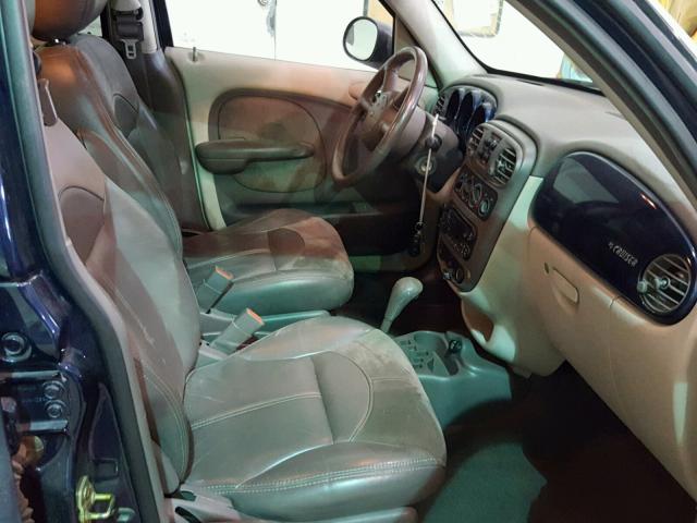 3C8FY4BB51T644945 - 2001 CHRYSLER PT CRUISER BLUE photo 5