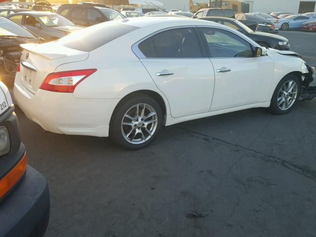 1N4AA5AP9BC839372 - 2011 NISSAN MAXIMA S WHITE photo 4