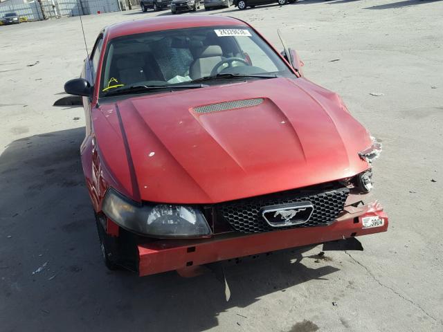 1FAFP40471F181151 - 2001 FORD MUSTANG RED photo 1