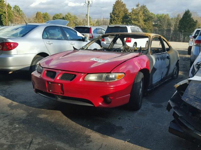 1G2WR1219XF334325 - 1999 PONTIAC GRAND PRIX RED photo 2