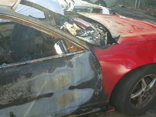 1G2WR1219XF334325 - 1999 PONTIAC GRAND PRIX RED photo 9