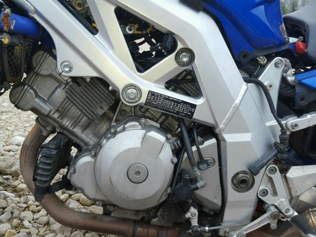 JS1VT54A232104828 - 2003 SUZUKI SV1000 SK3 BLUE photo 7