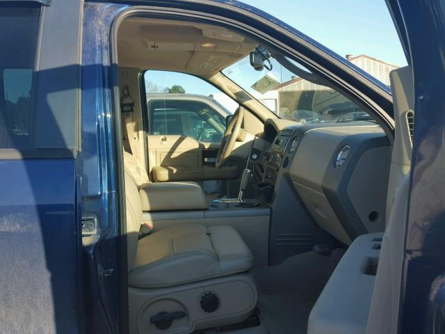 1FTPW14V48FA10189 - 2008 FORD F150 SUPER BLUE photo 5