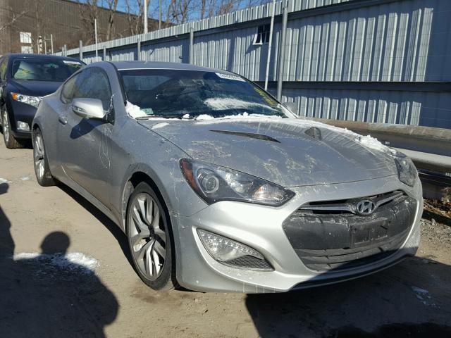 KMHHU6KJ1DU100389 - 2013 HYUNDAI GENESIS CO SILVER photo 1