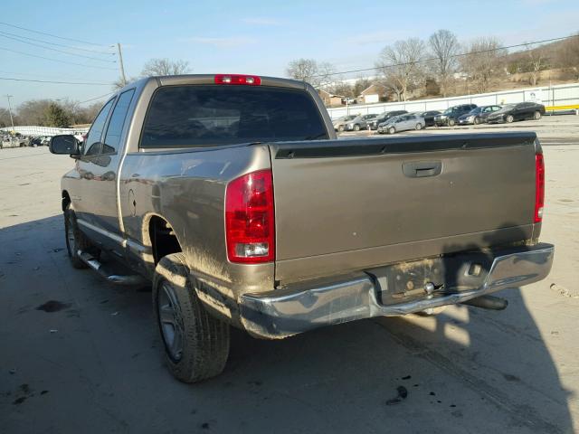 1D7HA18N86J165969 - 2006 DODGE RAM 1500 S GOLD photo 3