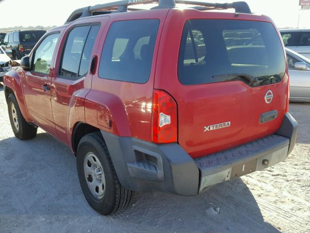 5N1AN08U48C534198 - 2008 NISSAN XTERRA OFF RED photo 3