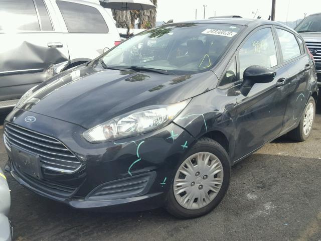 3FADP4TJ4FM121408 - 2015 FORD FIESTA S BLACK photo 2