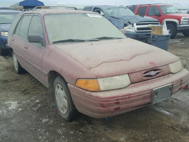 1FARP15J0RW157411 - 1994 FORD ESCORT LX RED photo 1