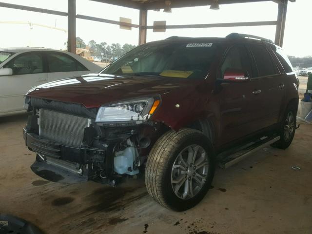 1GKKRSKD3FJ208505 - 2015 GMC ACADIA SLT მუქწითელი ფოტო 2