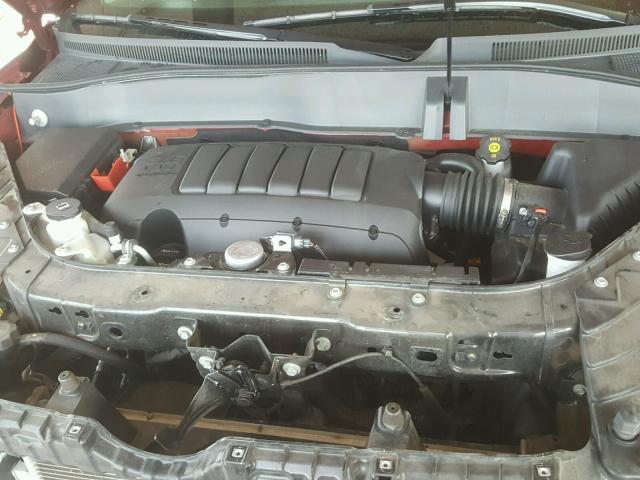 1GKKRSKD3FJ208505 - 2015 GMC ACADIA SLT მუქწითელი ფოტო 7