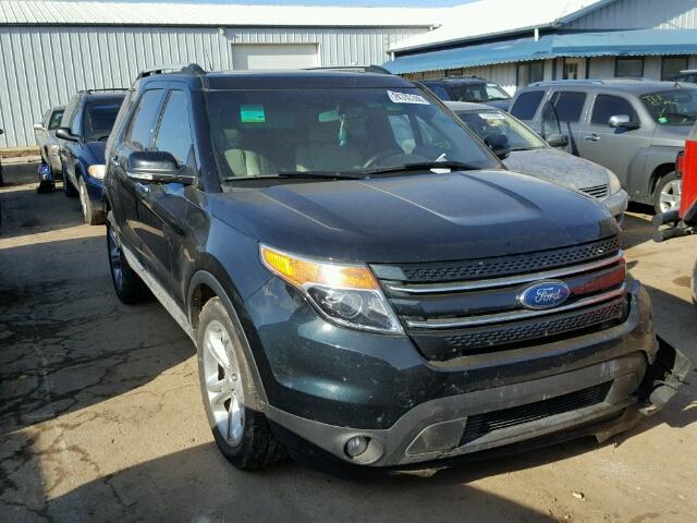 1FM5K7F83FGB60794 - 2015 FORD EXPLORER L BLACK photo 1