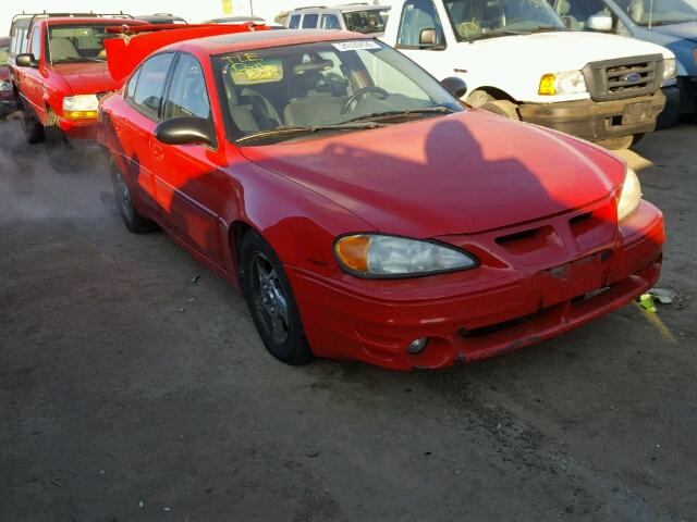 1G2NW52E93C183111 - 2003 PONTIAC GRAND AM G RED photo 1