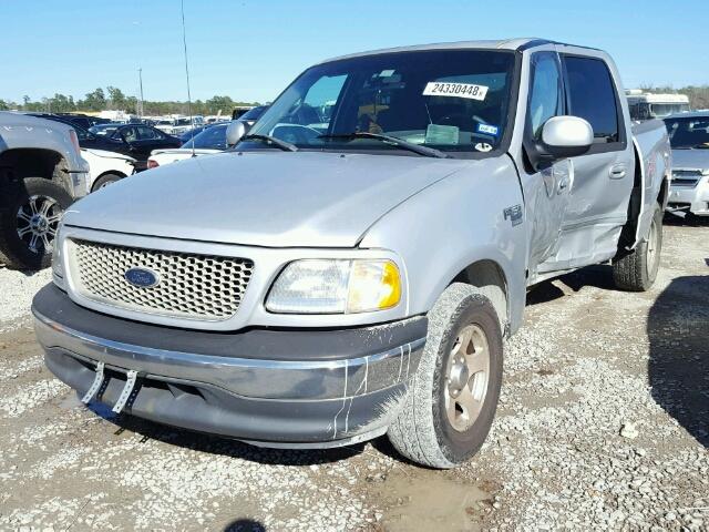 1FTRW07L31KC29235 - 2001 FORD F150 SUPER SILVER photo 2