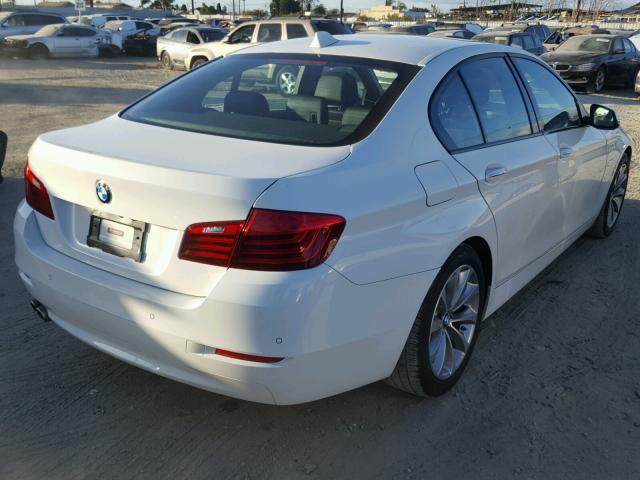 WBA5A5C50FD514209 - 2015 BMW 528 I WHITE photo 4