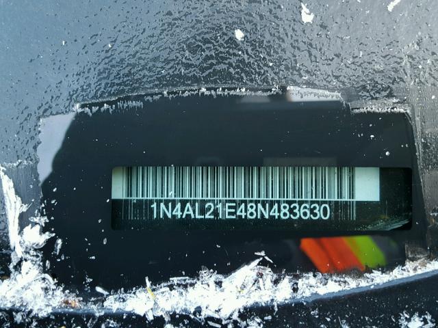 1N4AL21E48N483630 - 2008 NISSAN ALTIMA 2.5 GRAY photo 10