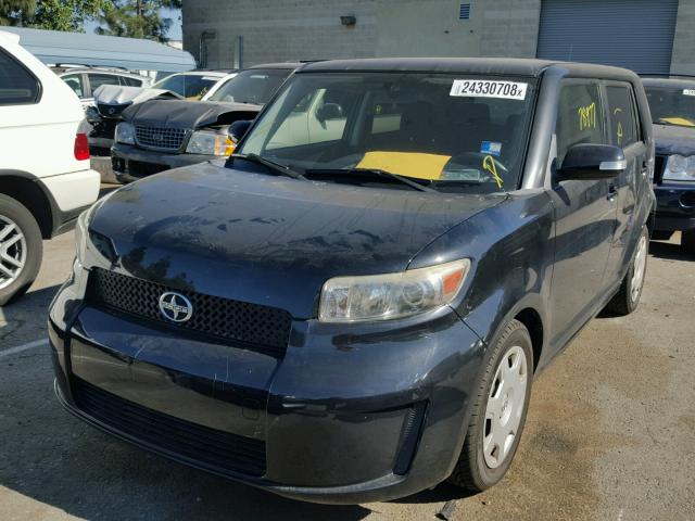 JTLZE4FEXA1101520 - 2010 TOYOTA SCION XB BLACK photo 2