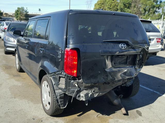 JTLZE4FEXA1101520 - 2010 TOYOTA SCION XB BLACK photo 3