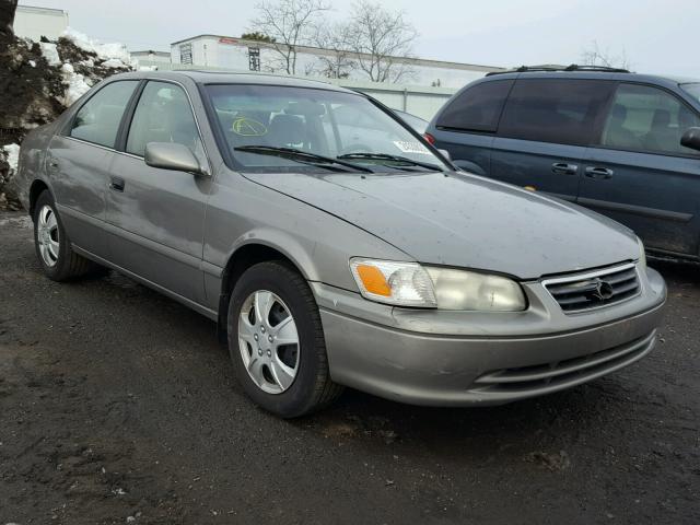 4T1BG22K11U100998 - 2001 TOYOTA CAMRY CE GRAY photo 1