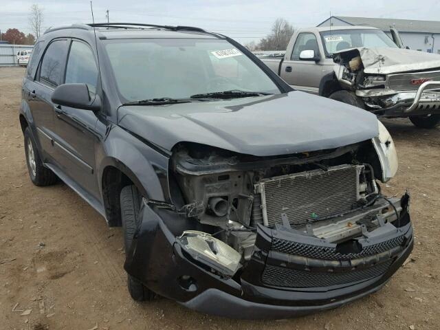 2CNDL73F256074094 - 2005 CHEVROLET EQUINOX LT BLACK photo 1