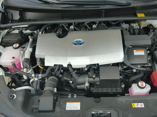 JTDKARFPXH3004341 - 2017 TOYOTA PRIUS PRIM თეთრი ფოტო 7