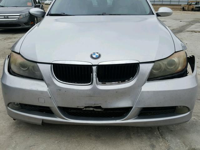 WBAVB13506PT00826 - 2006 BMW 325 I SILVER photo 9