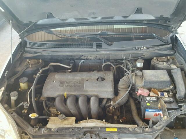 2T1KR32E13C079097 - 2003 TOYOTA MATRIX BLACK photo 7