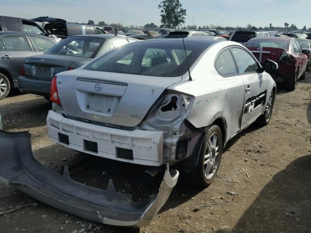 JTKDE177370205584 - 2007 TOYOTA SCION TC 银色 照片 4