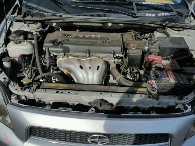 JTKDE177370205584 - 2007 TOYOTA SCION TC 银色 照片 7