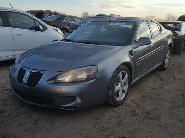 2G2WC54C751330866 - 2005 PONTIAC GRAND PRIX GRAY photo 2