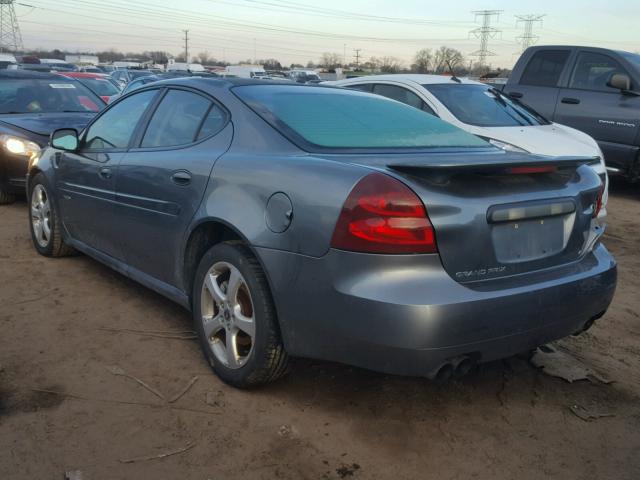 2G2WC54C751330866 - 2005 PONTIAC GRAND PRIX GRAY photo 3