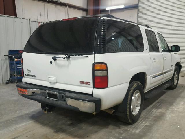 3GKFK16Z64G123307 - 2004 GMC YUKON XL K WHITE photo 4