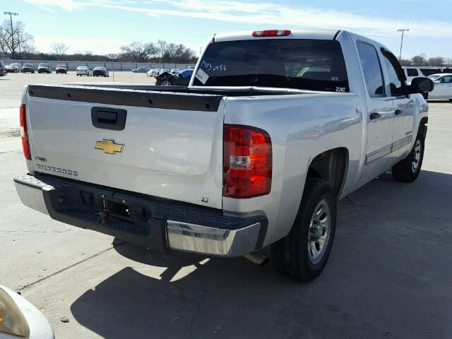 3GCPCSEA8BG109274 - 2011 CHEVROLET SILVERADO SILVER photo 4