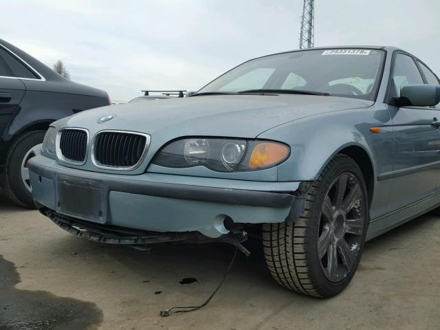 WBAET37433NJ34089 - 2003 BMW 325 I TURQUOISE photo 9