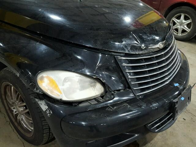 3C8FY68894T257987 - 2004 CHRYSLER PT CRUISER BLACK photo 9