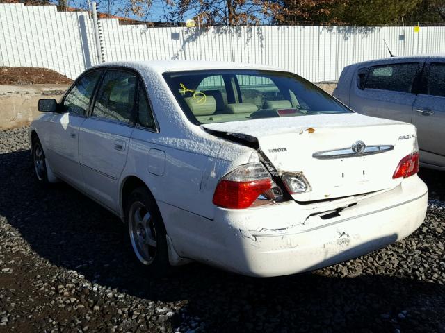 4T1BF28B83U334469 - 2003 TOYOTA AVALON XL WHITE photo 3