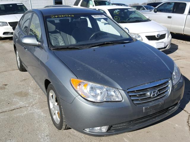 KMHDU4AD0AU927861 - 2010 HYUNDAI ELANTRA BL GRAY photo 1