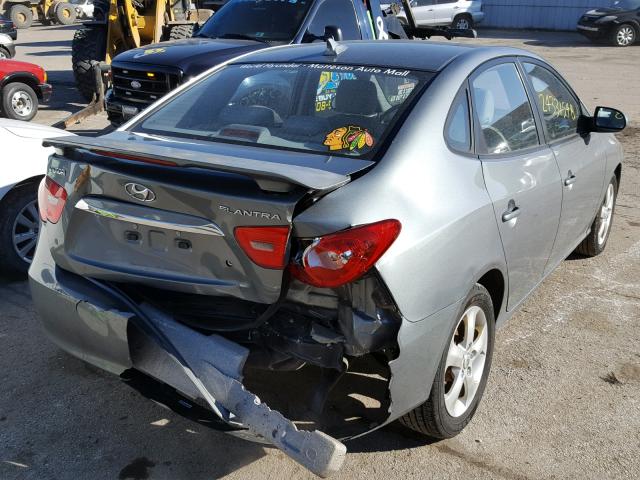 KMHDU4AD0AU927861 - 2010 HYUNDAI ELANTRA BL GRAY photo 4