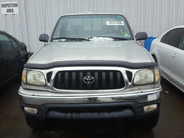 5TEPM62N93Z231000 - 2003 TOYOTA TACOMA SILVER photo 9