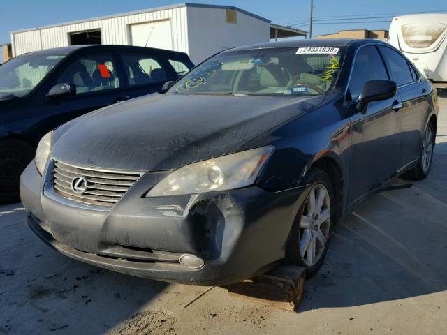 JTHBJ46G692276135 - 2009 LEXUS ES 350 CHARCOAL photo 2