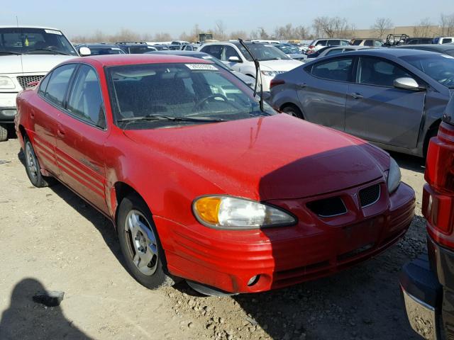 1G2NE52T4XC530674 - 1999 PONTIAC GRAND AM S Qırmızı foto 1