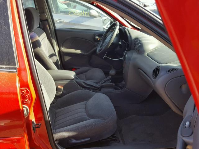 1G2NE52T4XC530674 - 1999 PONTIAC GRAND AM S Qırmızı foto 5