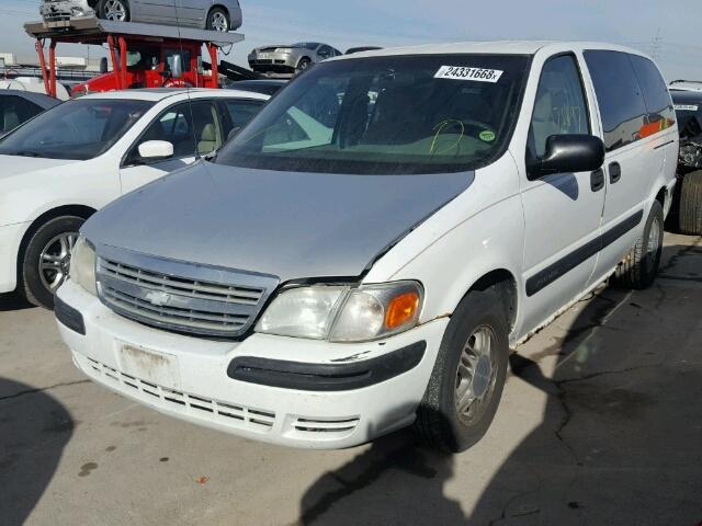 1GNDX03E23D224377 - 2003 CHEVROLET VENTURE WHITE photo 2