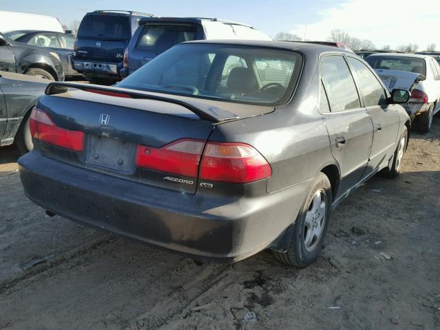 1HGCG1656YA001114 - 2000 HONDA ACCORD EX BLACK photo 4