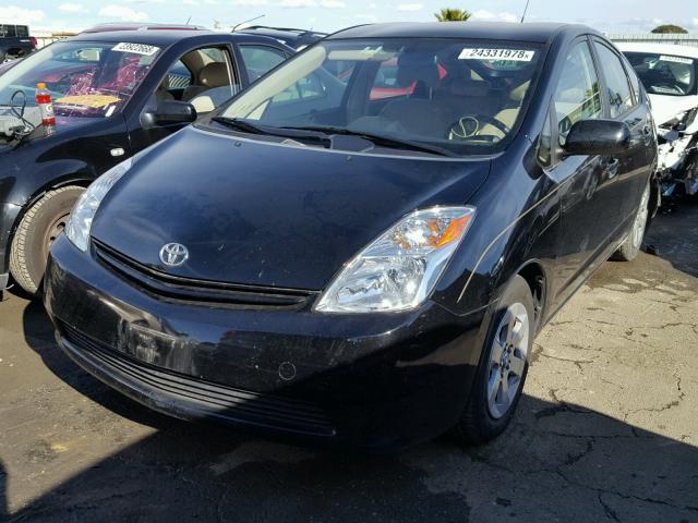 JTDKB20U253076729 - 2005 TOYOTA PRIUS BLACK photo 2