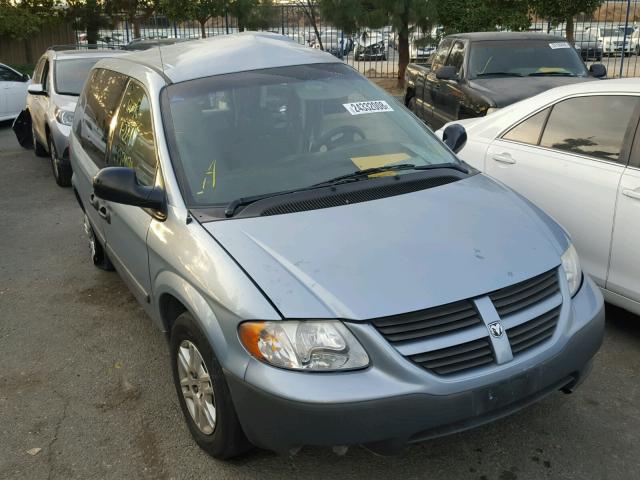 1D4GP25B56B709197 - 2006 DODGE CARAVAN SE BLUE photo 1