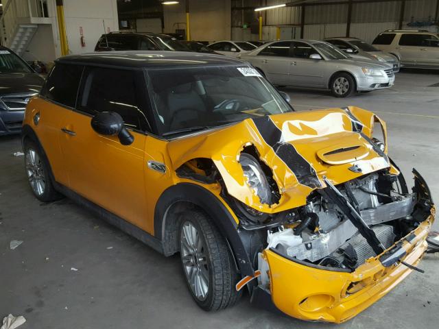 WMWXM7C51ET970526 - 2014 MINI COOPER S ORANGE photo 1