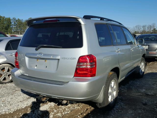 JTEHF21A330113915 - 2003 TOYOTA HIGHLANDER TAN photo 4