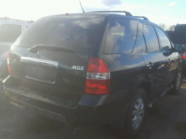 2HNYD18903H531497 - 2003 ACURA MDX TOURIN BLACK photo 4